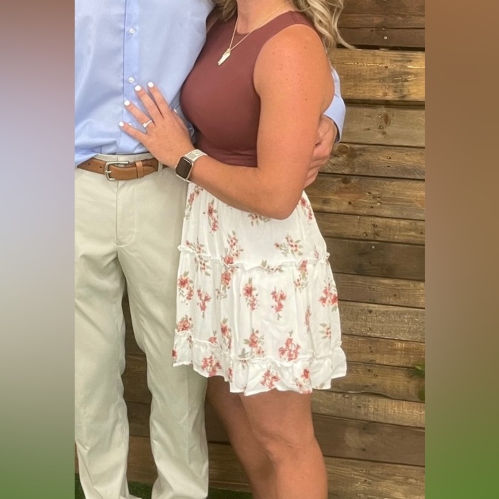 Top and skirt